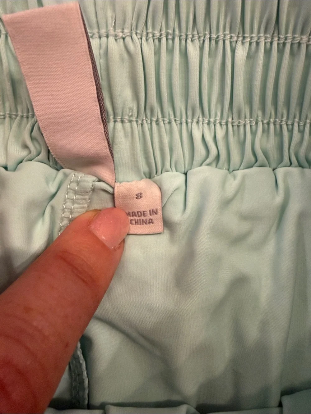 Girls’ butterfly Drawstring Shorts and skirt  - Pink, Light Blue, Mint